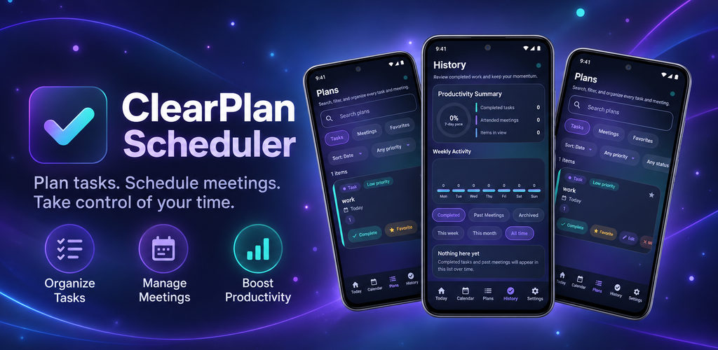 ClearPlan Scheduler product artwork